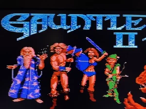 Gauntlet II 2 Nintendo NES Tested WORKING Original Box Video Game Sleeve Case - Picture 1 of 23