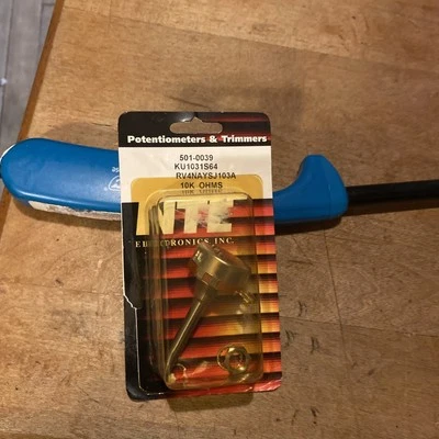 Reóstato NTE 501-0039 10K ohmios Foto 1 de 4