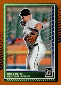 2025 Donruss #80 Colt Keith Optic Orange #/199 - Picture 1 of 2