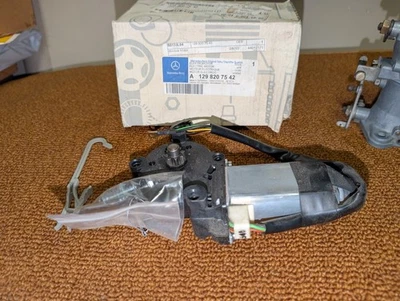 Motor de ventana eléctrico de conductor genuino Mercedes R129 300SL 500SL 600SL 1298207542 Foto 1 de 4