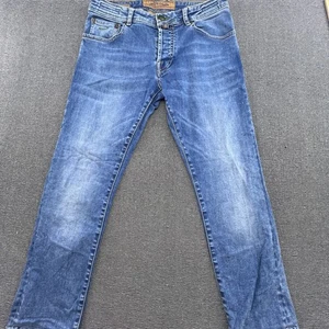 Jeans Jacob Cohen 688 Edición Limitada Para Hombre Talla 32 Azul W32 L25 Denim Botón Mosca - Imagen 1 de 20