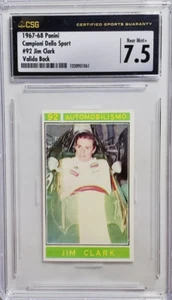 1967 Panini Campioni Dello Sport #92 Jim Clark F1 Racing Card CSG 7.5 NM+ Valida - Bild 1 von 2