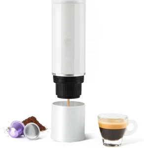 Portable Coffee Maker15 Bar Mini Coffee Maker USB-C & Car Charger, Lightweight E - Picture 1 of 6