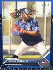 2023 Topps Now VLADIMIR GUERRERO JR Blue Jays Road To Opening Day SP Blue 03/49