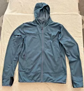 Mammut Borah Fleece Full Zip Hooded Jacket - Men's - XL - Blue - Picture 1 of 5