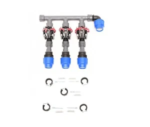 3er-Ventilverteiler mit Hunter PGV, 32 mm (1") Plug&Rain Eco - Picture 1 of 3