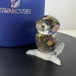 Swarovski Kristall Eule auf Ast 1003319 Figur, Sammlerstück mit Box! Neuwertig - Bild 1 von 8
