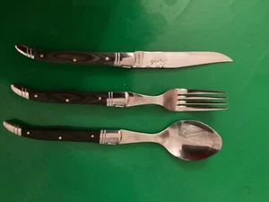 Essbesteck Laguiole 3 teilig , sehen aus wie neu - Bild 1 von 7