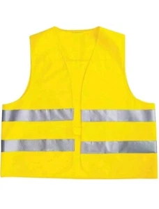 Warnweste für Kinder gelb EN 1150 reflektierend 3 - 12 Jahre Sicherheitsweste - Bild 1 von 1