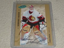 2005-06 HOCKEY CARD UD UPPERDECK PARKHURST DOMINIK HASEK 333 FACSIMILE AUTO 100