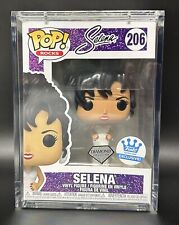 Selena Funko Pop! Selena in White Grammys Dress Diamond #206 Mint W/ HARD CASE