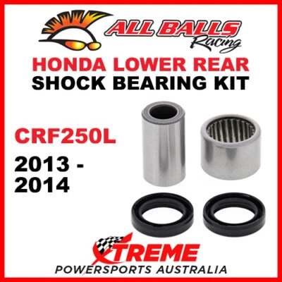 All Balls 29-5019 Honda CRF250L CRF 250L 2013-2014 Lower Rear Shock Bearing Kit - Image 1 of 2