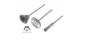 Wolfcraft 3 minispazzole acciaio inox in blister per metallo - lamiera - legno - Imagen 1 de 1