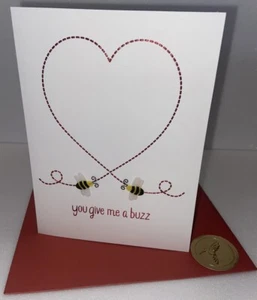 Papyrus Valentine’s Day Card | You Give Me A Buzz - Picture 1 of 2