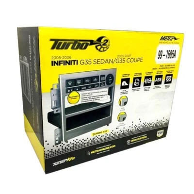 Metra 99-7605A 1-DIN Car Radio Installation Dash Kit for Infiniti G35 2005-07 - Image 1 of 2