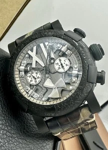 ROMAIN JEROME STEAMPUNK CHRONOGRAPH AUTOMATIC LIMITED EDITION 25 PIECES #02/25 - Picture 1 of 13