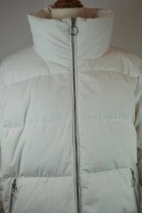 On Top Australia Puffer Jacket Women's Size M Zip Front High Neck Toggles TV335 - Picture 1 of 7