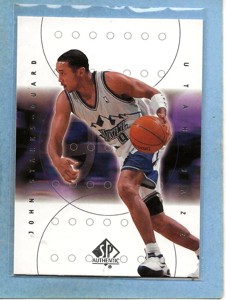 JOHN STARKS - 2000-01 SP Authentic - #84 - Jazz - MINT  - Image 1 of 1