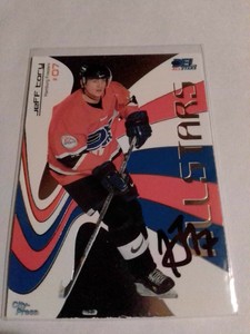 DEL Trading Card Allstars Saison 2002/03 signiert Hamburg Freezers Jeff Tory