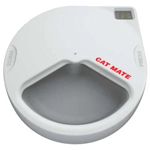 Cat Mate C300 automatischer Haustierfutterautomat für 3 Mahlzeiten mit digitalem Timer - Bild 1 von 5