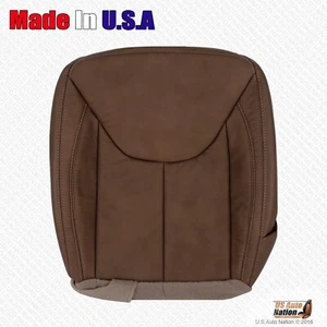 2013 2014 For Jeep Wrangler Driver Side Bottom Leather Seat Cover In Dark Saddle - Picture 1 of 9