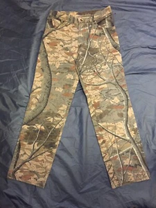 Cabelas Men Skyline Camo Pants Size 30 Made in USA - Picture 1 of 9