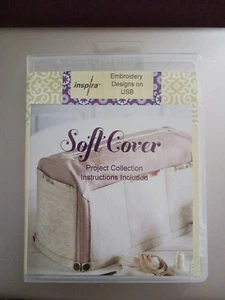 NEW - Inspira Soft Cover Project Collection Embroidery Designs On USB  - Picture 1 of 1