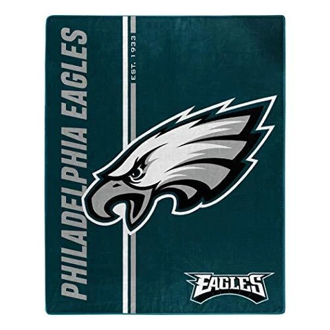 NFL Philadelphia Eagles 50x60 Raschel Restructure Design Blanket One Size Cover