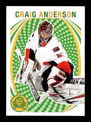 PWE READ stock photo . 2013-14 opc o-pee-chee retro #201 craig anderson - Image 1 of 2
