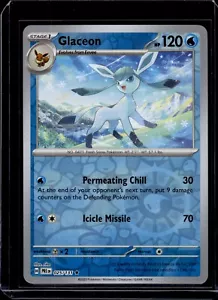 Glaceon 25/131 Reverse Holo Pokemon TCG Scarlet And Violet Prismatic Evolutions - Picture 1 of 2