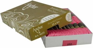 25x8m Skeins Anchor Stranded Cotton Threads Cross Stitch Sewing Hand Embroidery - Picture 1 of 5