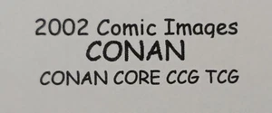CONAN CORE SET CCG TCG Thing of Fire and Earth 156 (MOJOR FOE) - Picture 1 of 2