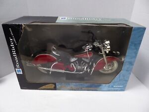 NEW Newray Toys Indian Motorcycle 1/6 Scale Red Die Cast 1999 Roadrider 53603