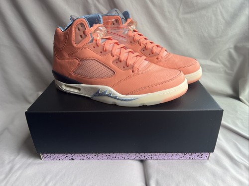 Jordan 5 Retro x DJ Khaled Mid We The Best Crimson Bliss Regno Unito da uomo taglia 10