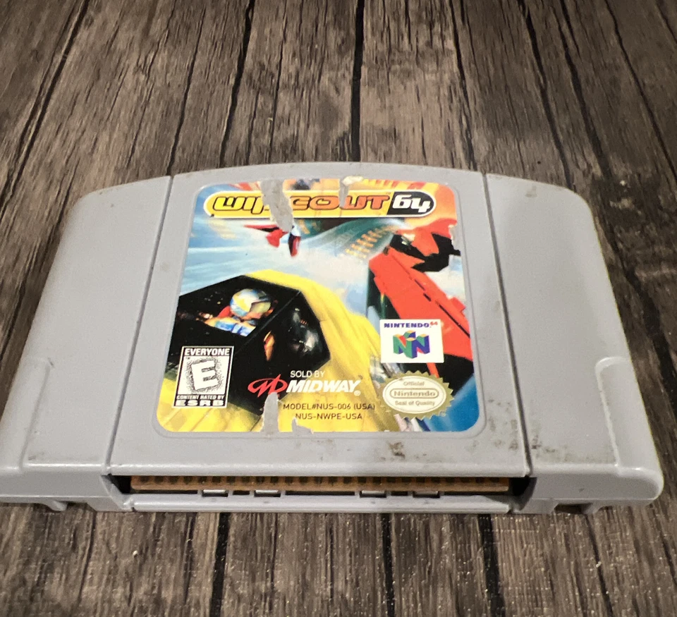 Wipeout 64 (Nintendo N64, 1998) Cartridge Only Authentic and Tested - Image 1 of 1