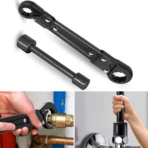 Angle Stop Kwik Tite Wrench & Valve Wrench Set for Professional Plumbers Tools - Picture 1 of 8