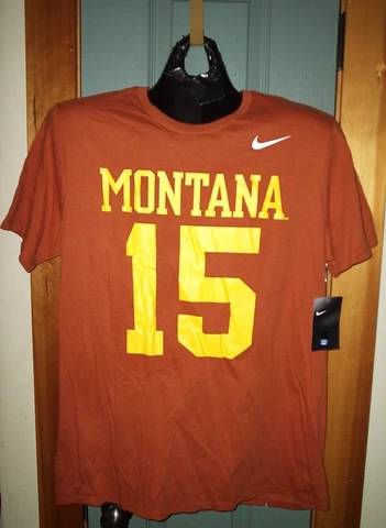 UNIVERSITY OF MONTANA GRIZZLIES SHIRT NIKE TEE DAVE DICKINSON XRARE SIZE XL NEW Cover