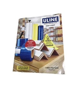 Uline Catalog Shipping Supplies Specialist Spring/Summer 2022 Book 847 pgs NEW! - Picture 1 of 8
