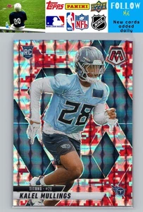 2025 Panini Mosaic #390 Kalel Mullings Mosaic Camo Red - Picture 1 of 2