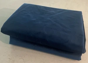 2 Silk Home Navy Velvet Total Blackout Panel Pair 52” x 84” - Picture 1 of 5