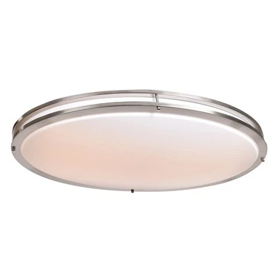 Access Lighting 20468LEDD-BRZ/ACR Solero Oval Flush Mount Bronze - Image 1 of 3