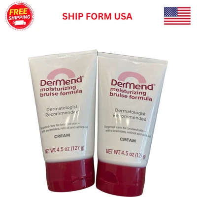 Pacote com 2 Creme Hidratante DerMend Fórmula Hematoma 4,5 oz VENDEDORES EUA - Imagem 1 de 2