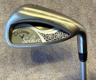 Callaway Solaire Single Pitching P Wedge, RH, W-Flex Graphite, Excellent, 9-10 - Image 1 of 4