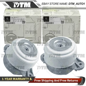 2Pcs Engine Motor Support Mount Front L&R FOR Benz C300 C350 GLK350 - Picture 1 of 4