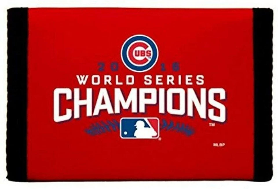 Chicago 2016 Champions Wallet Nylon Trifold Printed with Hook & Loop Closure... - Image 1 of 1