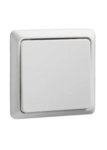 ELSO 506204 42V/1A Aufputz RENOVIERUNG reinweiss Taster - Bild 1 von 1