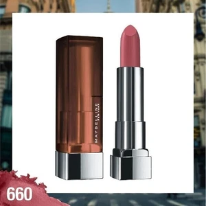 Maybelline New York Color Sensational Creamy Matte Lipstick - 660 Touch of Spice - Bild 1 von 3