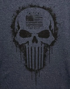 T-Shirt MED "Tactical Patriot" Punisher Skull T-Shirt - Bild 1 von 6