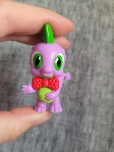My Little Pony SPIKE THE DRAGON Red Bow FRIENDSHIP IS MAGIC figure cake topper - Picture 1 of 3