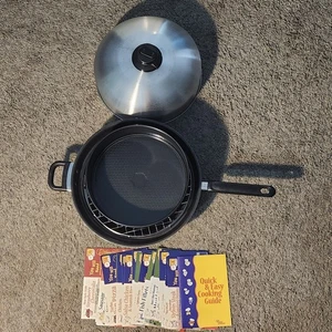 The Turbo Cooker 4-Piece All-in-One Stainless Steel Pan Cooking System & Recipes - Picture 1 of 16
